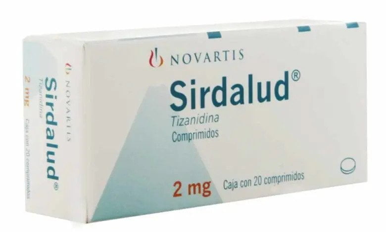 أقراص سيردالود للتشنج العضلي Sirdalud