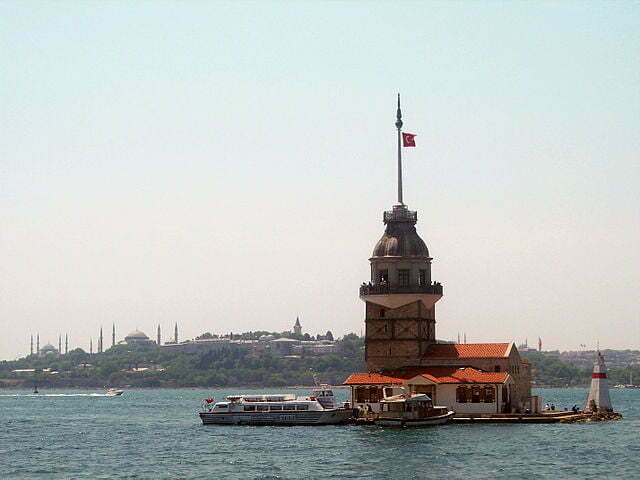 برج الفتاة في تركيا