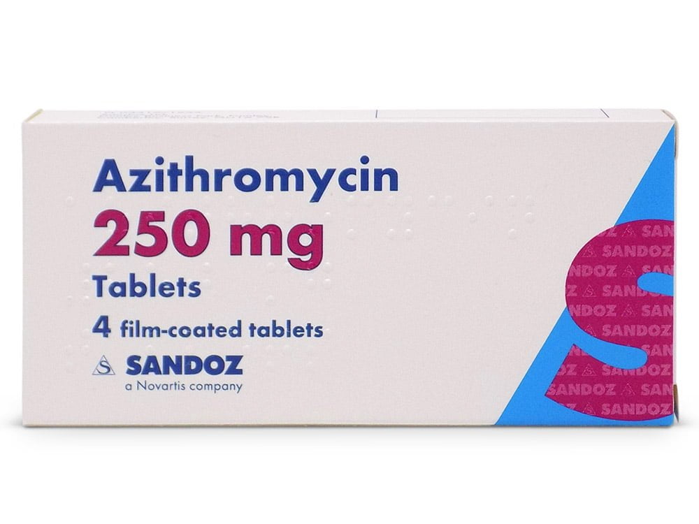 أزيثرومايسين المضاد الحيوي Azithromycin.