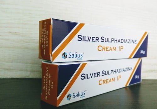 سولفاديازين الفضة لعلاج الحروق Silver sulfadiazine