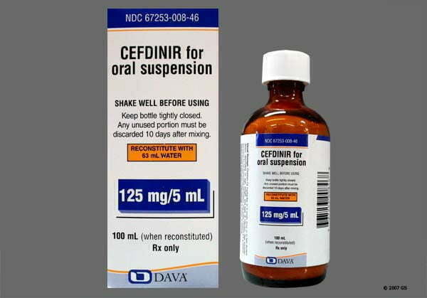 سيفدينير المضاد الحيوي Cefdinir