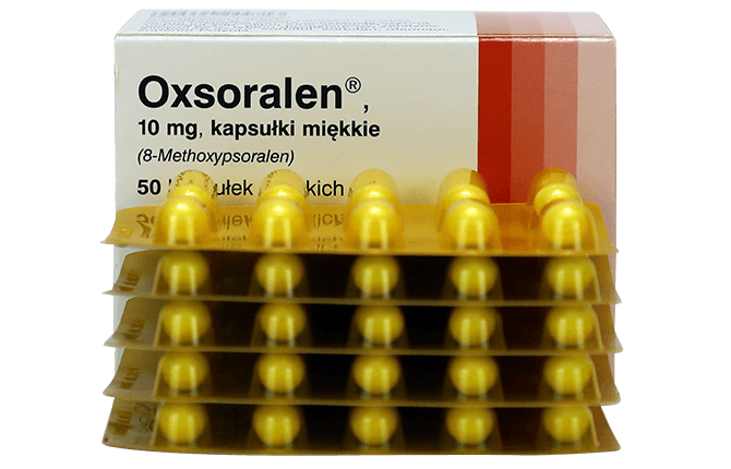 أوكسورالين لعلاج البهاق Oxsoralen