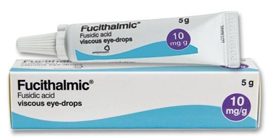 قطرة العين فيوسيثالميك Fucithalmic لعلاج التهاب الملتحمة