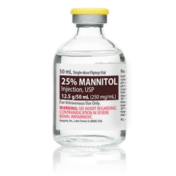 مانيتول Mannitol الاستخدامات والآثار الجانبية