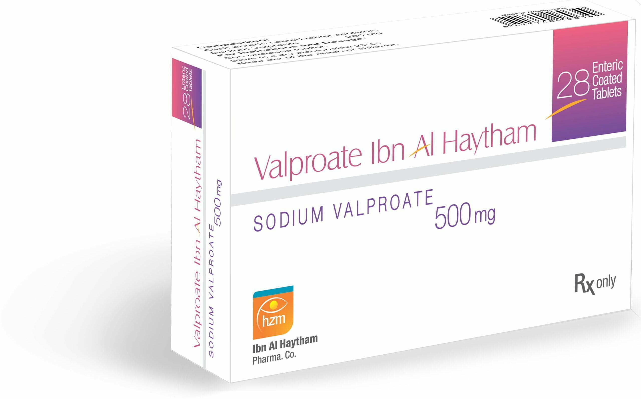 فالبروات الصوديوم الأدوية المضادة للصرع Sodium valproate