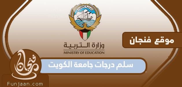 مقياس درجات جامعة الكويت 2023 وطريقة احتساب المعدل التراكمي

