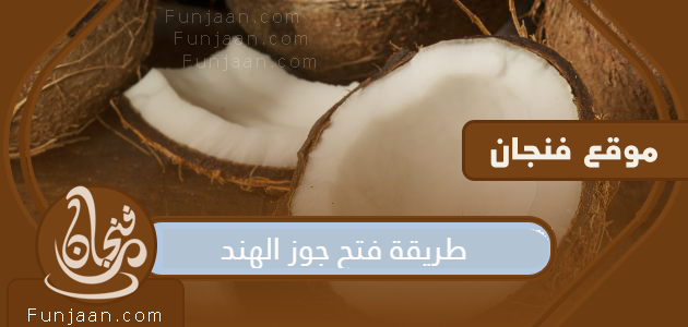 طريقة فتح ثمرة جوز الهند .. أسهل طريقة لكسر جوز الهند