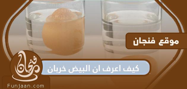 كيف اعرف ان البيض فاسد؟